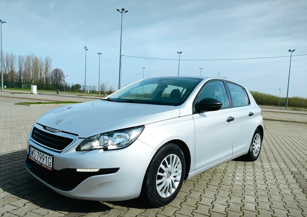 Peugeot 308 cena 29700 przebieg: 265785, rok produkcji 2014 z Siedlce małe 67